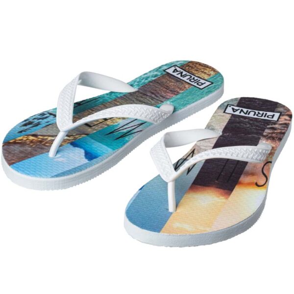 Brazilian Flip Flops with Summer design - horizontal image