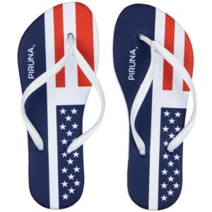 Brazilian Flip Flops with USA Flag design